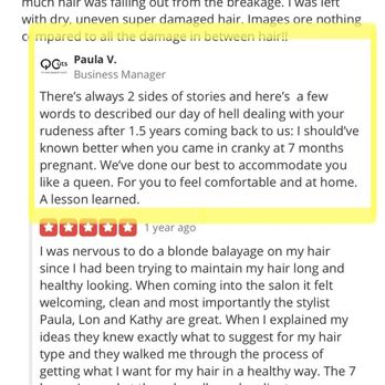 Q Cuts - I wasn't cranky I was LIVID when HAIR WAS BREAKING OFF!! - Hair Salons Near Me - Castro Valley, California Q Cuts - I wasn't cranky I was LIVID when HAIR WAS BREAKING OFF!! - Hair Salons Near Me - Castro Valley, California