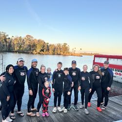 American Pro Diving Center - Wet suit family on the Manatee River Tour