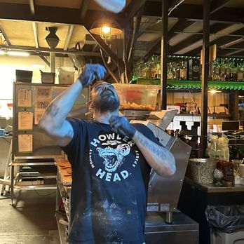 Rickety Cricket Brewing - Chad doing his thing... - Pizza Near Me - Kingman, Arizona