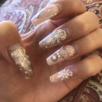 Sun Nails and Spa - Nails almost after 3 weeks still shiny and intact - Nail Salons Near Me - Northridge, California