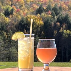 RevSpirits - Cocktails and mead and a view of Mount Jefferson.