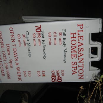 1. Pleasanton Home Spa