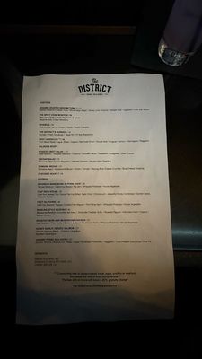 Menu photo 3 The District Eatery Tap & Barrel Sanford, FL
