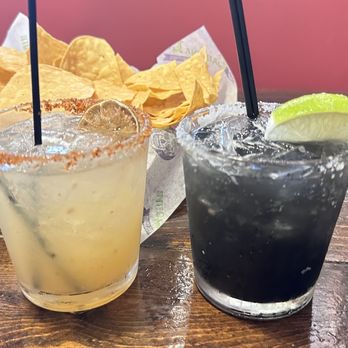 Cantina Louie - Spicy pineapple Margarita and Ghost Rider - Mexican Near Me - Matthews, North Carolina