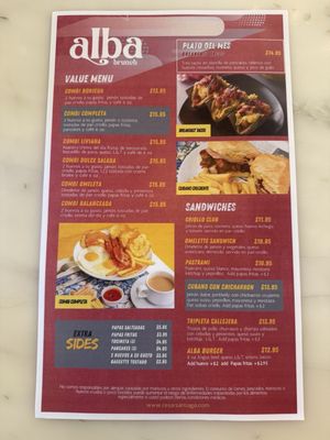 Menu photo 2 Alba Brunch Aguada, PR