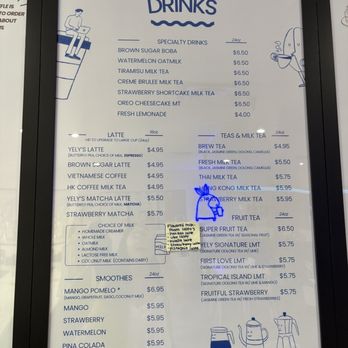Yely - Menu 2026 - Desserts Near Me - Dallas, Texas