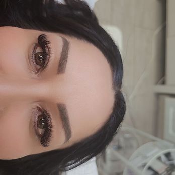 Brow Art Cafe & Lashes - 3D volume lashes - by Lana Ombré Shading - last touch up 2 years ago - Eyelash Service Near Me - Orange, California