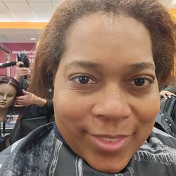 Empire Beauty School - My before the relaxer.
