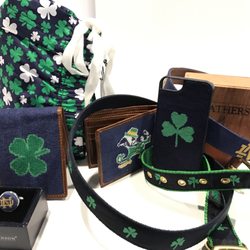 Village Tweed - St Patty's Day items from Vineyard Vines, Smathers & Branson and Leatherman