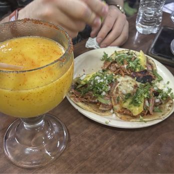 Pepe's Taco - Mango Margarita & Taco Al Pastor - Mexican Near Me - Puerto Vallarta, JAL