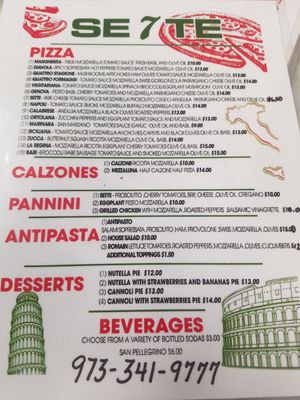 Menu photo 3 Se7te Woodfire Pizza Totowa, NJ Menu photo 3 Se7te Woodfire Pizza Totowa, NJ