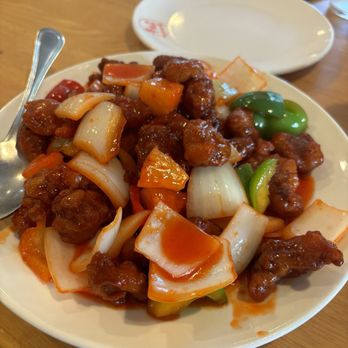 Well Season - Sweet & Sour Pork with Pineapple - Dim Sum Near Me - Davis, California Well Season - Sweet & Sour Pork with Pineapple - Dim Sum Near Me - Davis, California