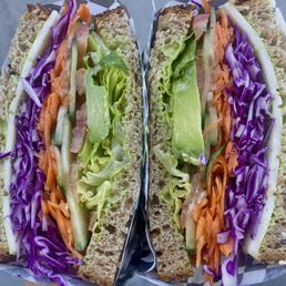 Veggie Sandwich with Vegan Goddess
