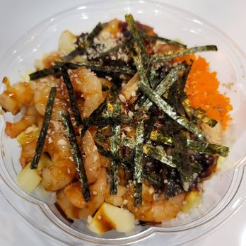 Vivi Bubble Tea - Shrimp Poke Sushi bowl - Bubble Tea Near Me - New Haven, Connecticut