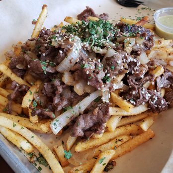 Nguyen's Kitchen - Cajun fries with bulgogi ~$9 - Vietnamese Near Me - Orange, California