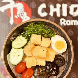 Chidoriya Ramen & Poke - Fried Tofu Poke Bowl