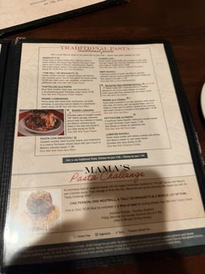 Menu photo 2 Mama's On the Hill Saint Louis, MO