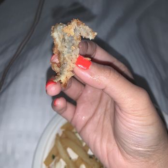 Bluewater Grill - Inside of my Panko Shrimp Sliders!! More mold! - Seafood Near Me - Santa Barbara, California Bluewater Grill - Inside of my Panko Shrimp Sliders!! More mold! - Seafood Near Me - Santa Barbara, California