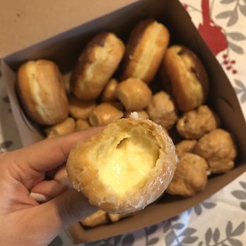 Christy Donuts - Vanilla custard filled donut hole - Donuts Near Me - San Jose, California Christy Donuts - Vanilla custard filled donut hole - Donuts Near Me - San Jose, California