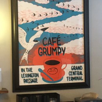 Cafe Grumpy - Old fashioned style poster - Cafes Near Me - New York, New York