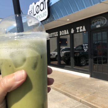 Leaf Teahouse - Matcha boba with coconut milk! - Coffee & Tea Near Me - Wichita, Kansas Leaf Teahouse - Matcha boba with coconut milk! - Coffee & Tea Near Me - Wichita, Kansas