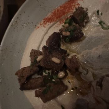 Rumi’s Kitchen - Hummus with lamb - Persian/Iranian Near Me - Washington, DC, District of Columbia
