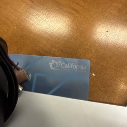California Credit Union - A debit card