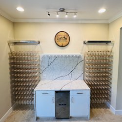 Custom Made Wine Wall