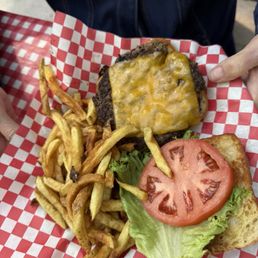 Burger well done Burger well done