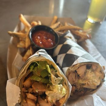 Noble Beast Brewing - Buffalo Chicken Wrap - Breweries Near Me - Cleveland, Ohio