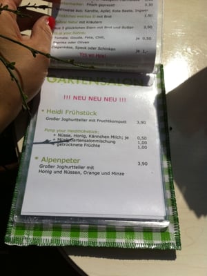 Menu photo 3 Gartensalon Munich, BY Menu photo 3 Gartensalon Munich, BY
