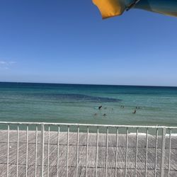 Hotel Fontane Bianche Beach Club - Terrace view of the sea