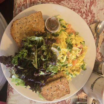 The Rolling Pin Cafe - Veggie skillet with whole grain toast and greens - Coffee & Tea Near Me - Westwood, New Jersey The Rolling Pin Cafe - Veggie skillet with whole grain toast and greens - Coffee & Tea Near Me - Westwood, New Jersey