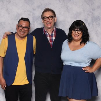 Los Angeles Comic Con - Our picture from our phot op with Tom Kenny - Festivals Near Me - Los Angeles, California Los Angeles Comic Con - Our picture from our phot op with Tom Kenny - Festivals Near Me - Los Angeles, California