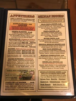 Menu photo 7 Fiesta Mexican Restaurant Fort Worth, TX Menu photo 7 Fiesta Mexican Restaurant Fort Worth, TX