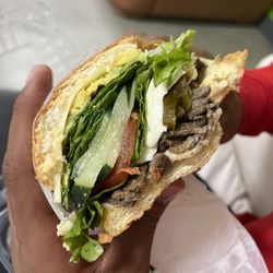 Yummy Yummy Juice Bar - Carne asada torta