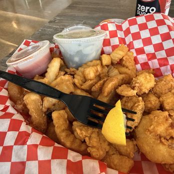 Riverview Restaurant - Shrimp w/fries - American Near Me - KURE BEACH, North Carolina