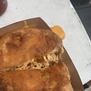 Off the Rez - Spicy Chicken Frybread Grilled Cheese - Food Trucks Near Me - Seattle, Washington