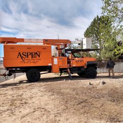 Aspen Tree Service - This is their business card. You will not be disappointed.