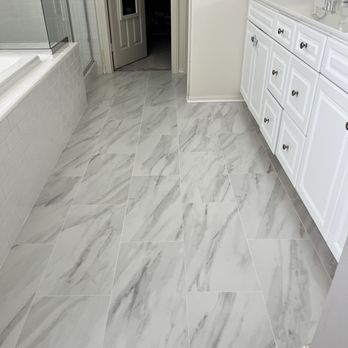 805 Flooring Baths & Kitchens - After bathroom floor installation - Flooring Near Me - Oxnard, California