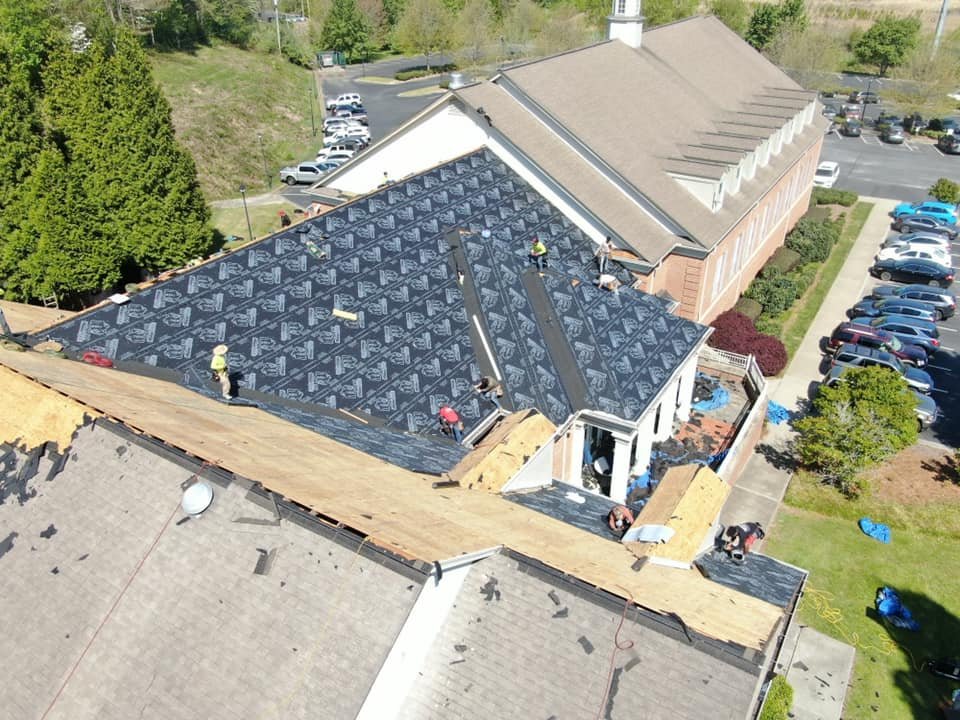 Slide of AMI Roofing