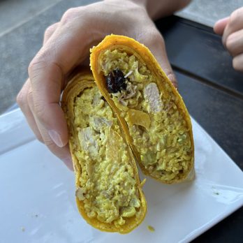 Le Petit Café - Chicken Curry Wrap (~$13) - Coffee & Tea Near Me - North Vancouver, British Columbia Le Petit Café - Chicken Curry Wrap (~$13) - Coffee & Tea Near Me - North Vancouver, British Columbia