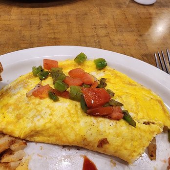 Eat'n Park - Veggie omelet, wheat toast, and home fries were all good! - American Near Me - McMurray, Pennsylvania