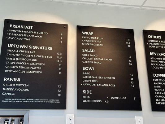 Menu photo 7 Uptown Cafe Chantilly , VA