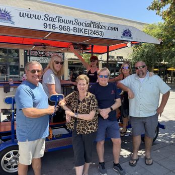 Sac Brew Bike - The best way to bike around town! - Party Bike Rentals Near Me - Sacramento, California