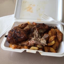 YKO Chicken BBQ - This chicken was very good. Not to greasy nor dry. The sides were generous. Took 20 mins wait but was worth it.