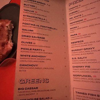 Cent’s - Menu - Pizza Near Me - Cleveland, Ohio