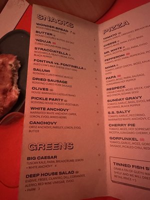 Menu photo 7 Cent’s Cleveland, OH