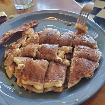 The Big Blue Cafe - Kid's pancake breakfast. - Breakfast & Brunch Near Me - Arcata, California The Big Blue Cafe - Kid's pancake breakfast. - Breakfast & Brunch Near Me - Arcata, California