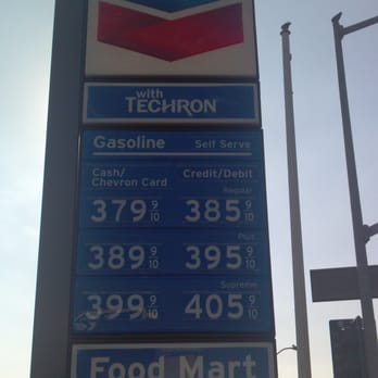 Chevron - Sign - Gas Stations Near Me - Los Angeles, California
